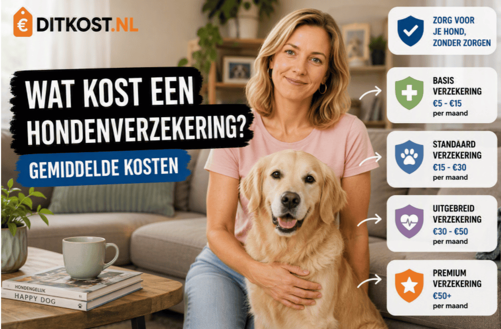Wat kost een hondenverzekering?