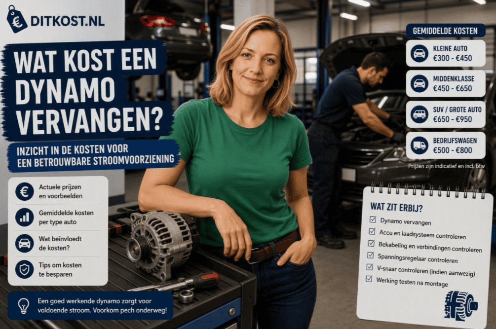 Wat kost een dynamo vervangen?