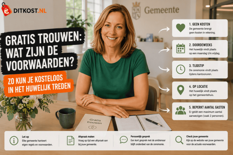 Presentator bij een sfeervolle bruiloft met ongeveer 50 gasten en overzichtelijke kostenindicaties voor verschillende budgetniveaus.