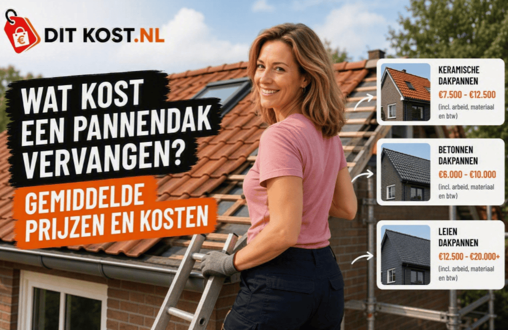 Wat kost een pannendak vervangen?