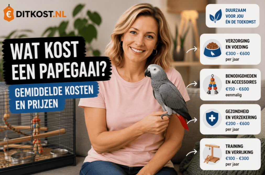 Wat kost een papegaai?