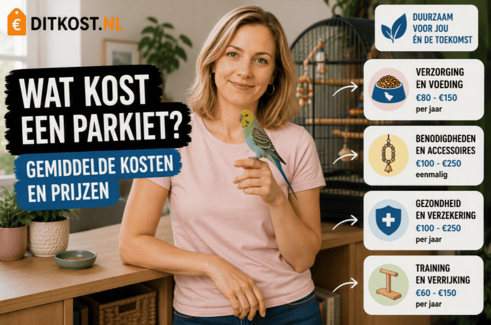 Wat kost een parkiet?