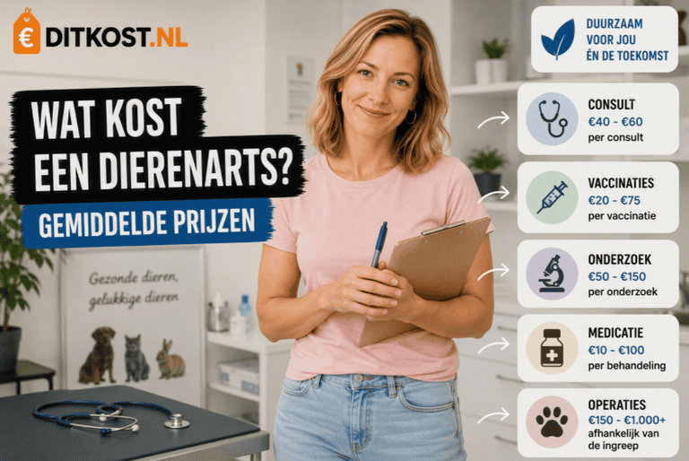 Wat kost een dierenarts