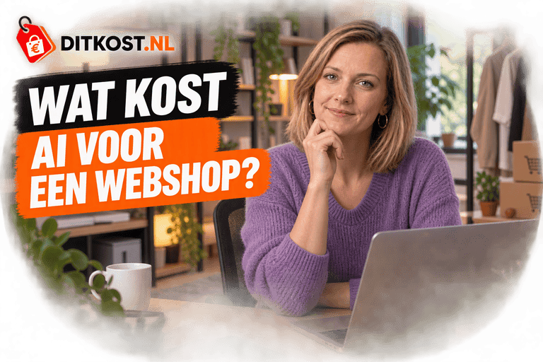 Wat kost AI voor een webshop? Kosten, abonnementen en rendement