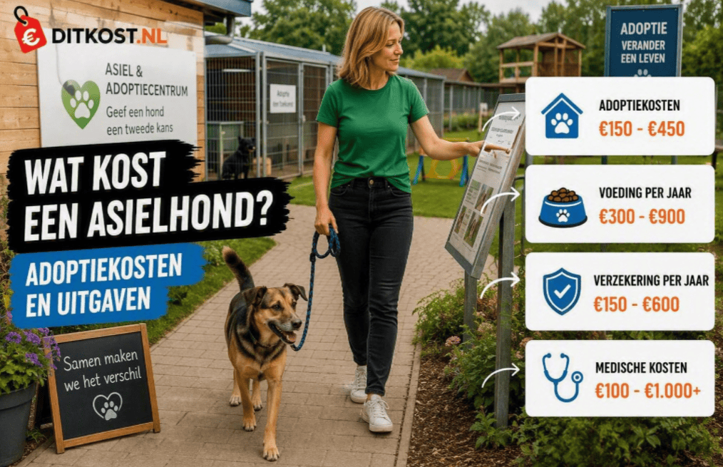 Wat kost een asielhond?