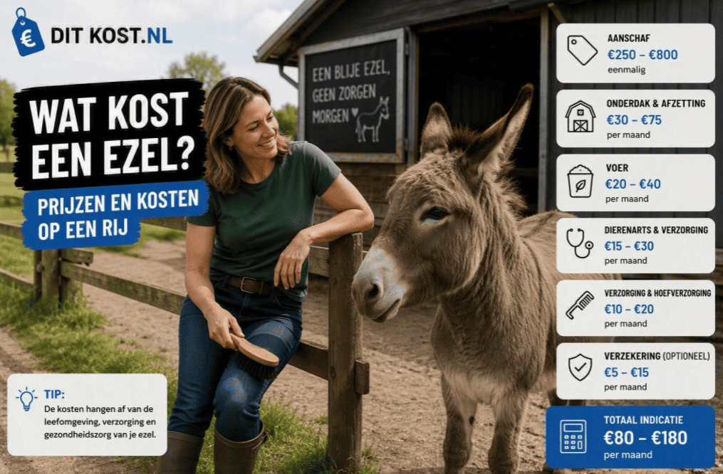 Wat kost een ezel?