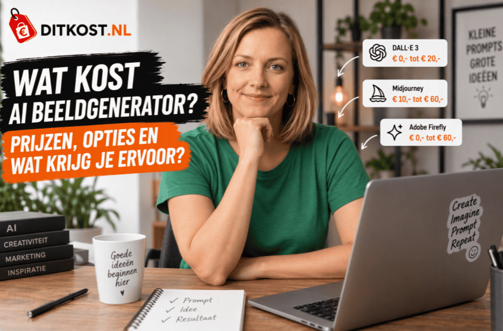 Wat kost AI beeldgenerator? Prijzen, abonnementen en kosten vergelijken
