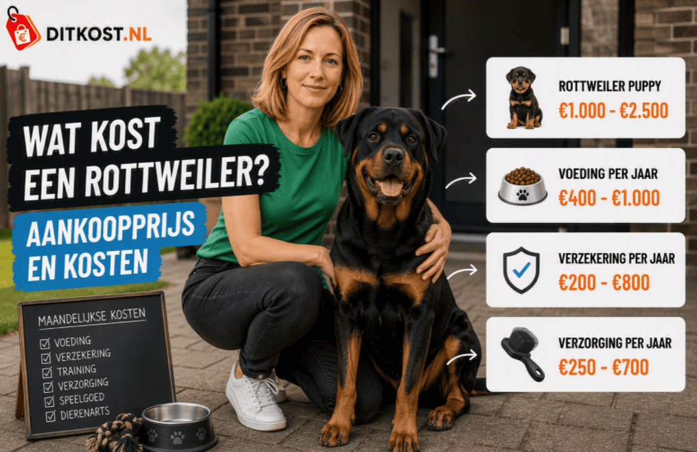 Wat kost een rottweiler?