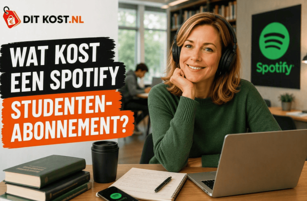 Wat kost Spotify Student?