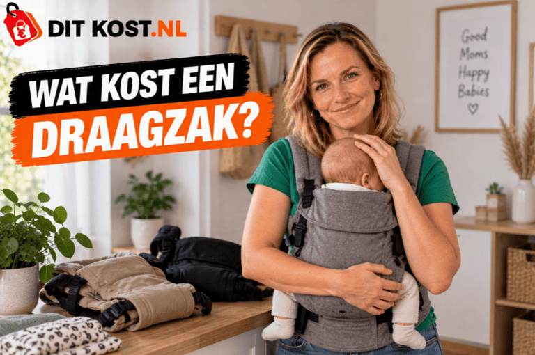 Wat kost een draagzak? Draagzak met baby en verschillende modellen.