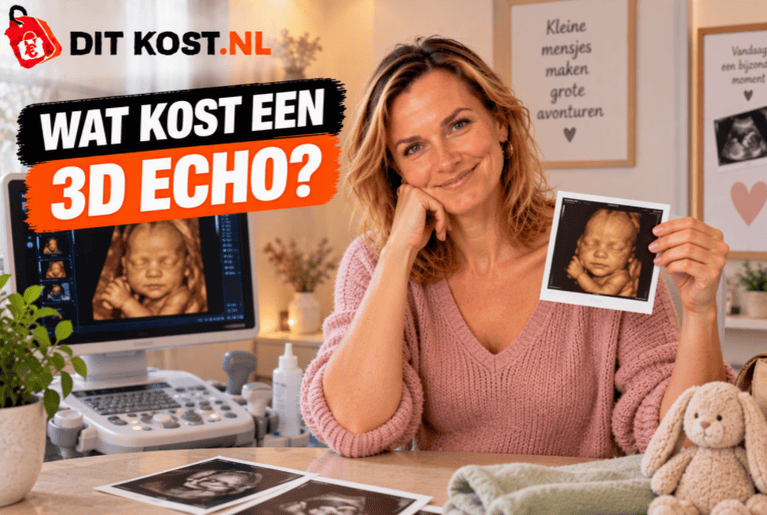 Wat kost een 3D echo? 3D-echobeelden in een echopraktijk.