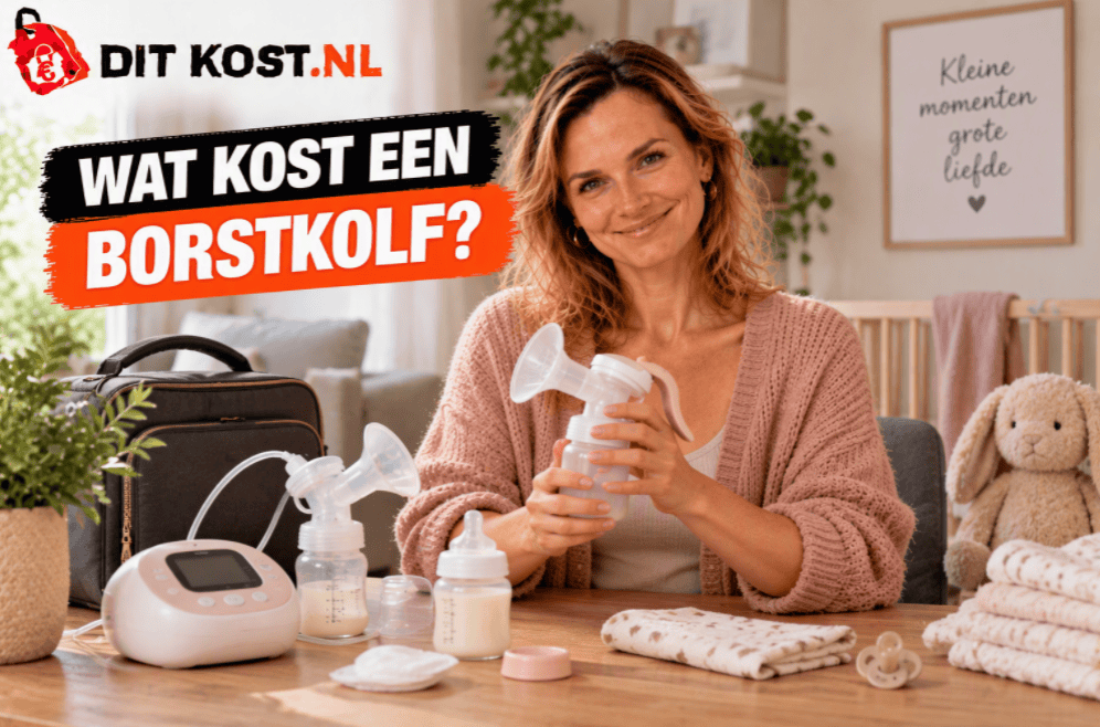 Wat kost een borstkolf? Handmatige en elektrische borstkolf met accessoires.