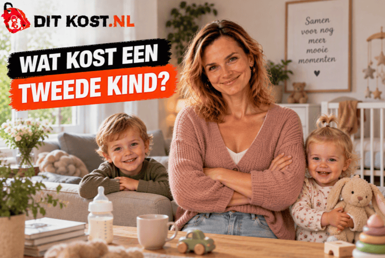 Wat kost een tweede kind? Kosten en benodigdheden voor een gezin met twee kinderen.