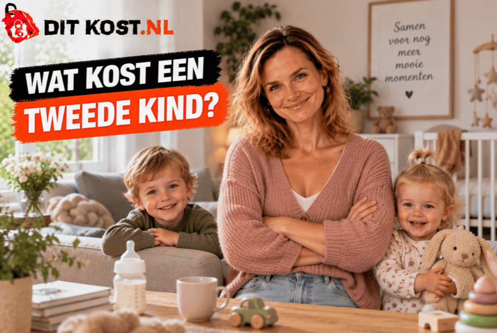 Wat kost een tweede kind? Kosten en benodigdheden voor een gezin met twee kinderen.