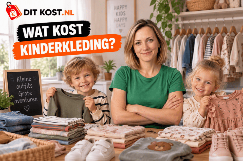 Wat kost kinderkleding? Verschillende soorten kinderkleding en schoenen.