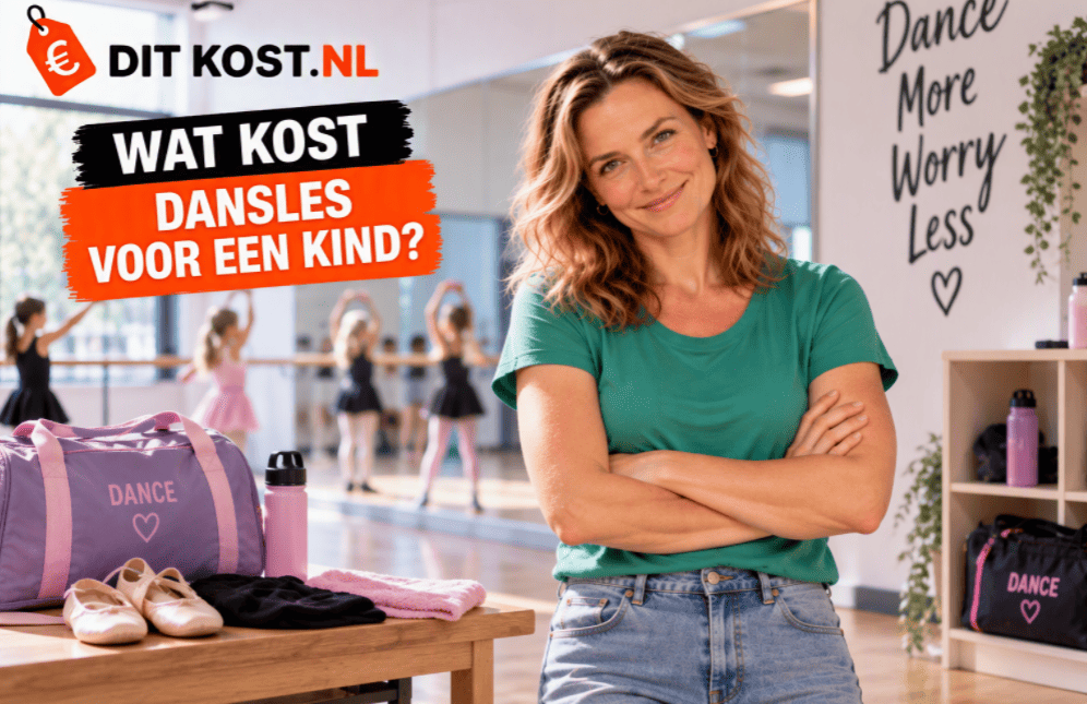 Wat kost dansles voor een kind? Dansles en dansbenodigdheden in een dansstudio.