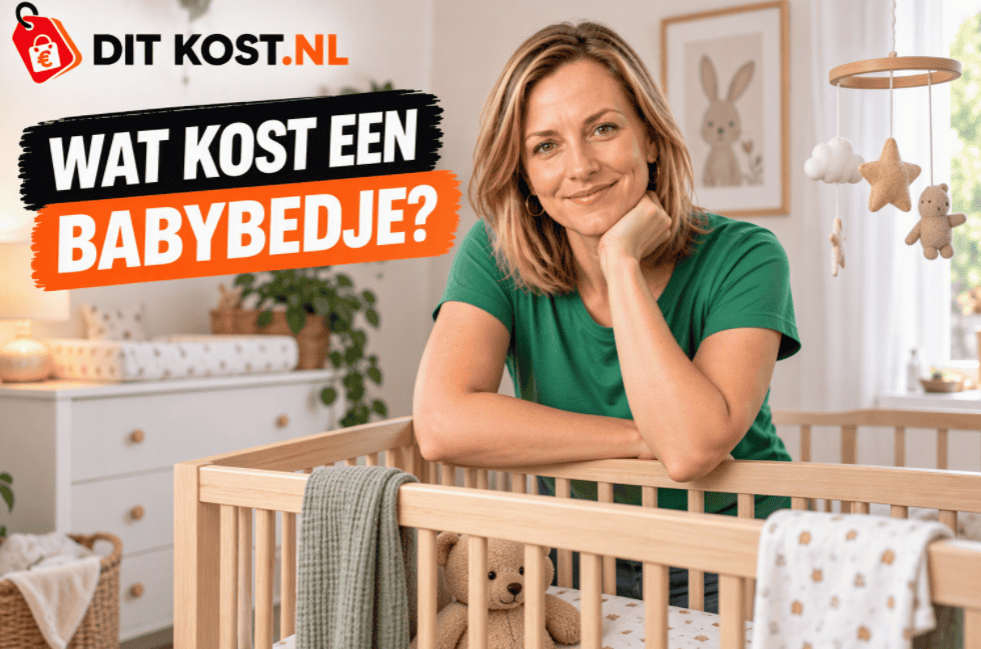 Wat kost een babybedje? Babybedje in een compleet ingerichte babykamer.