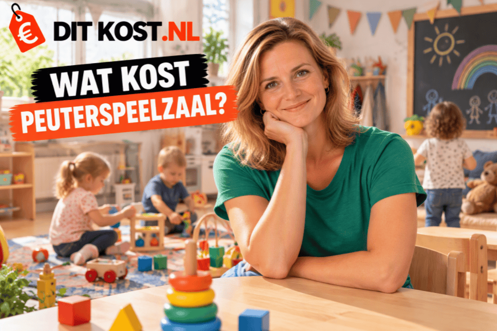 Wat kost een peuterspeelzaal? Kosten van de peuterspeelzaal